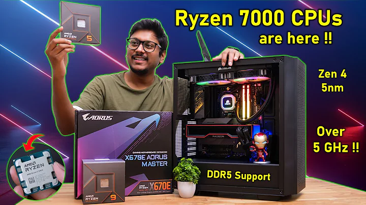 ¡Construye tu propio PC de juego Ryzen 7000 para un rendimiento sin precedentes!