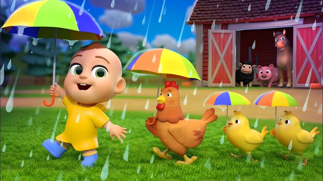 "Charming the Skies: The Ultimate 'Rain Rain Go Away' Sing-Along That Will Brighten Your Day!"