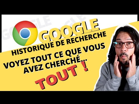 VOIR et EFFACER votre historique de recherche Google 😳😱