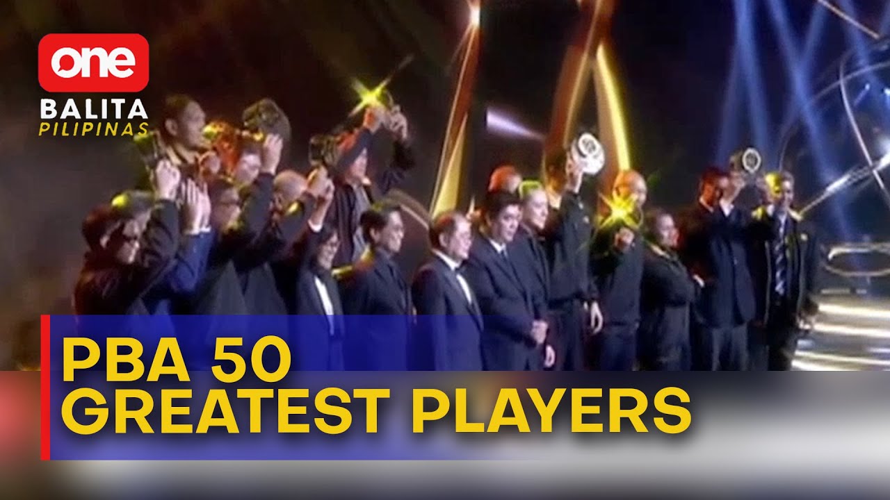 50 Greatest Players, kumpleto sa Golden Anniversary ng PBA | One Balita Pilipinas