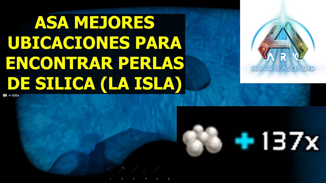Ark Survival Ascended Mejor Ubicacion Para Conseguir Perlas De Silica 