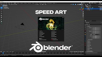 Blender Speed Art Tutorial - Concept Art City