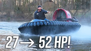 Reviving our Hovercraft with a 2X Horsepower Engine Swap! (It Rips) by CarsandCameras 177,356 views 1 month ago 24 minutes