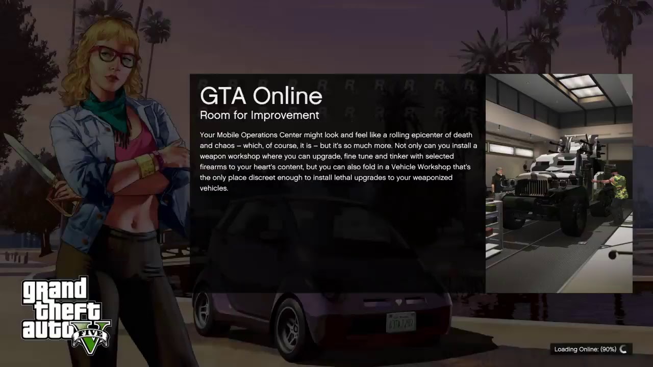 GTA STUCK AT 90 AGAIN YouTube