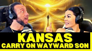 HOLY! IS THIS A MASTERPIECE OR WHAT? First Time Hearing Kansas  Carry on Wayward Son Reaction!