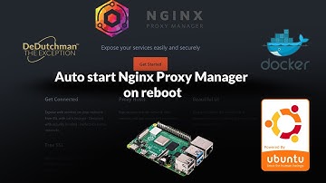 Auto Start Nginx Proxy Manager on Ubuntu Docker