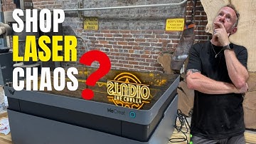 WeCreat Vision Pro Laser uitpakken + installeren | Echte winkel, geen onzin