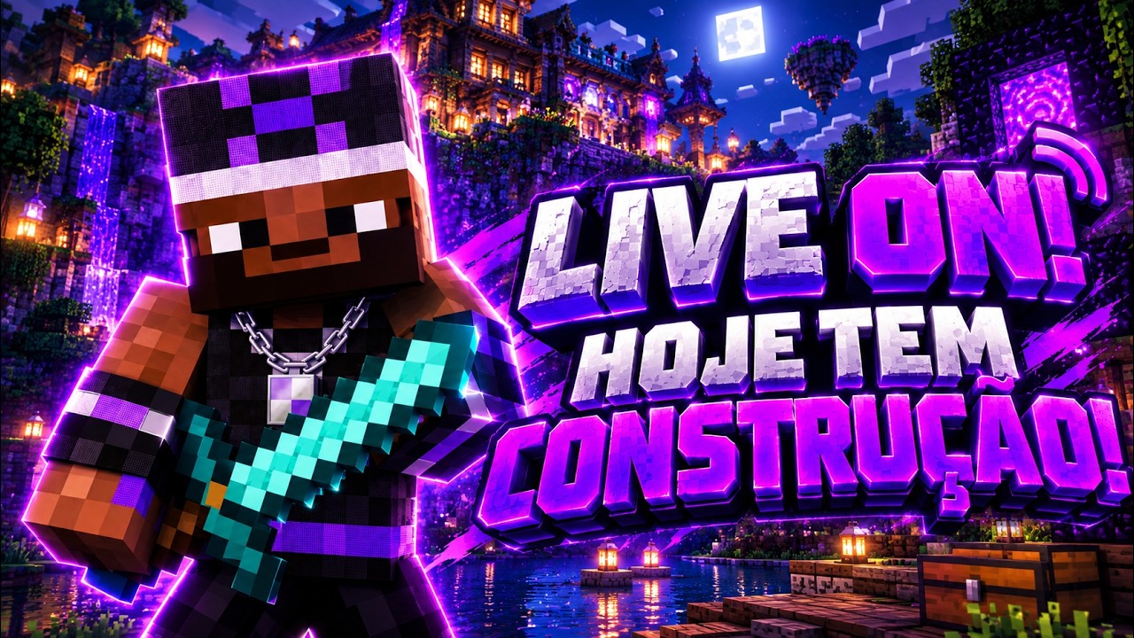 🔴 LIVE ON! O QUE SERÁ QUE VAI SAIR DAQUI? 👀⛏️🌎🏠  | MINECRAFT BEDROCK | XPHELIP GAMEPLAY
