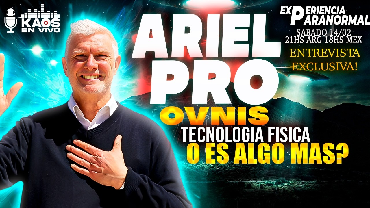 OVNI EN CÓRDOBA -  ARIEL PRO - EXPERIENCIA PARANORMAL