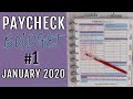 January 2020 Paycheck Budget #1 | Budget With Me | Pen & Paper | Zero Based | Her Courage To Plan