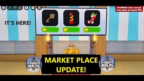 High Realms Marketplace Update!