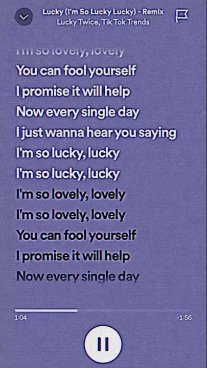I’m so lucky lucky! \Edit audio/ #shorts #fyp #lyrics