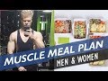 How To Make A Meal Plan For Gaining Muscle Mass (Men & Women)