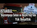 İstanbul Bayrampaşa Sebze ve Meyve Halinde Yük Boşaltma ( Yunus Emre Mızrak & F-Max )