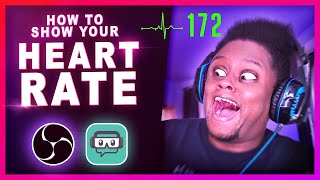 How to show your HEART RATE Monitor [Twitch Youtube Videos OBS STUDIO STREAMLABS OBS Tutorial] screenshot 1