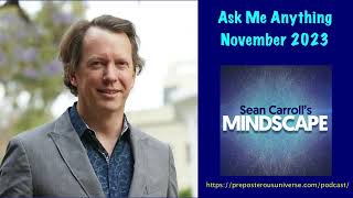 Mindscape Ask Me Anything, Sean Carroll | November 2023