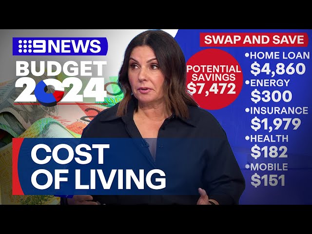 Federal Budget 2024: Cost-of-living measures explained | 9 News Australia class=
