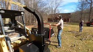 What a mess! Helping elderly neighbor ends up chipping his......