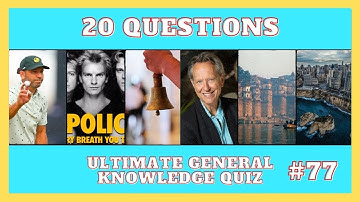General Knowledge Quiz | Expand Your Mind! | Trivia | #77