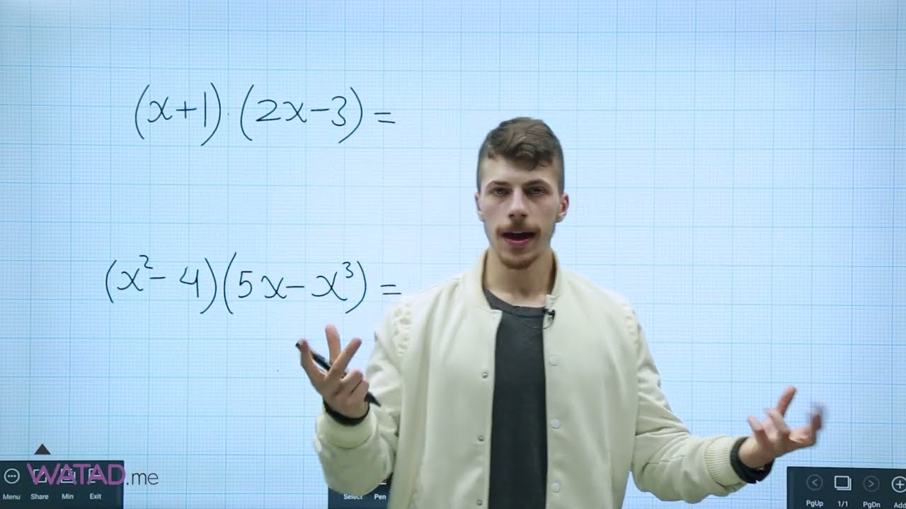 العمليات على المتغيرات + الاولويات الحسابية - تأسيس علمي وصناعي رياضيات 2006 - أ.فخري جرار