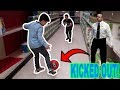 PLAYING KICKBALL IN WALMART! (KICKED OUT)