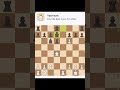 mate in 1. Epic chess mate. #like#subscribe