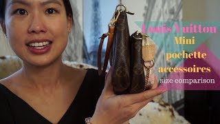 Pochette Accessoires Comparison  Vintage vs. New Model 