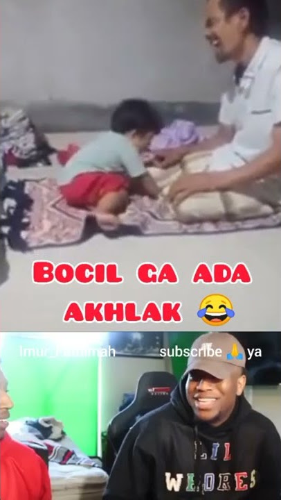 bocil ga ada akhlak 😂 (meme lucu viral)
