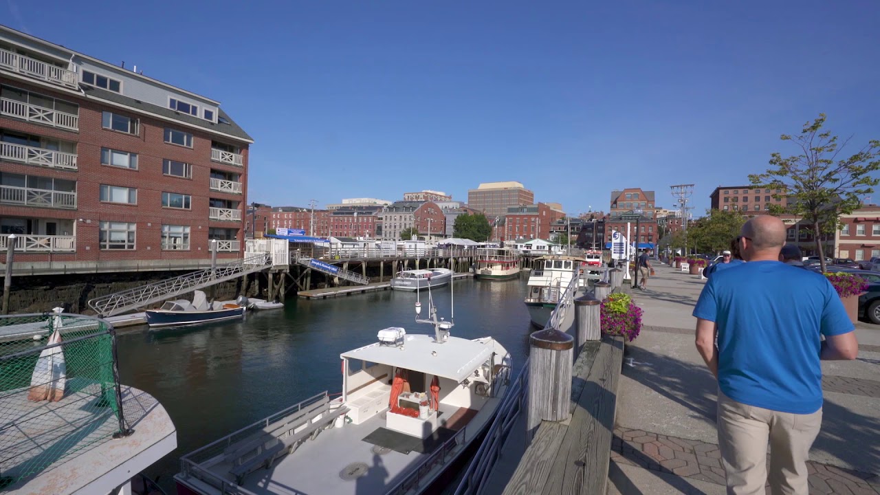 self guided tour portland maine