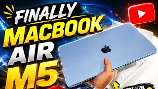 🔥 Finally MacBook Air M5 😍 | Dream Laptop Unboxing & First Impression #gorakhpur #dailyvlog #suprise