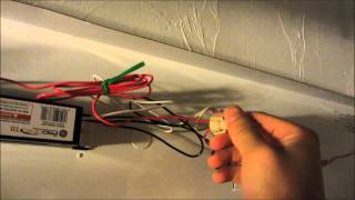 How to Fix Florescent Light Ballast Replacement - Part 2  (Tips and Final Install)