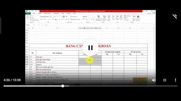 ở nhà vẫn vui- bài 17 lập báo cáo tài chính công ty xuất nhập khẩu trên excel