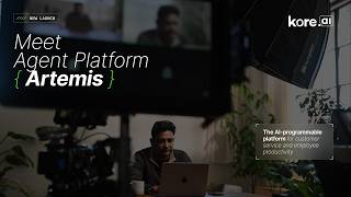 Kore.ai Agent Platform Artemis | Launch promo