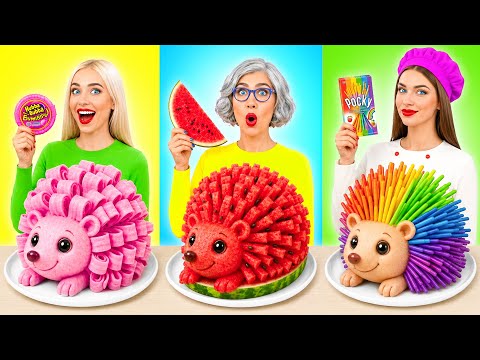 Me vs Grandma Cooking Challenge | Delicious Food Recipes by Candy DO