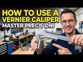 Measurement with vernier calliper..