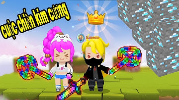 THỬ THÁCH CUỘC THI ĐÀO KIM CƯƠNG CHẾ TẠO VŨ KHÍ BẢY MÀU TRONG MINIWORLD BLOCK ART