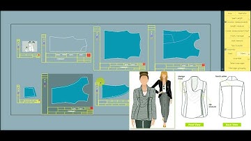 Lectra: Jacket pattern| full sleeve jacket pattern