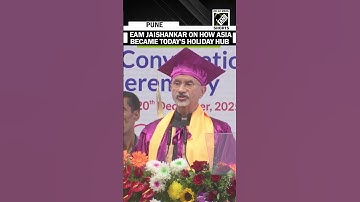 EAM Jaishankar says the global order is shifting, rebalancing and multipolarity reshaping the world