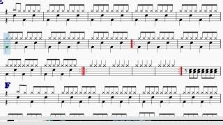 Cupid-Fifty Fifty Drum Sheet