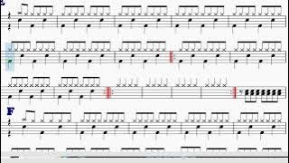 Cupid-Fifty Fifty (Drum Sheet)