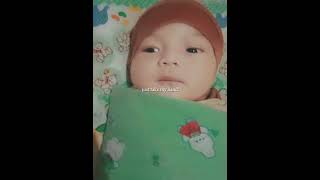 bayi lucu anakku yang sholehah cantik bageur 😍🥰🥰