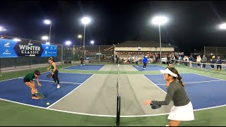 $3000 iPickle Winter Classic Women's Open Bronze Medal Match Jasmine Cade vs Chelsea Connie