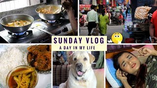 SUNDAY VLOG - MAKING LUNCH / VISITING GARIAHAT - HOW I MANAGE TIME & DEAL WITH DEPRESSION