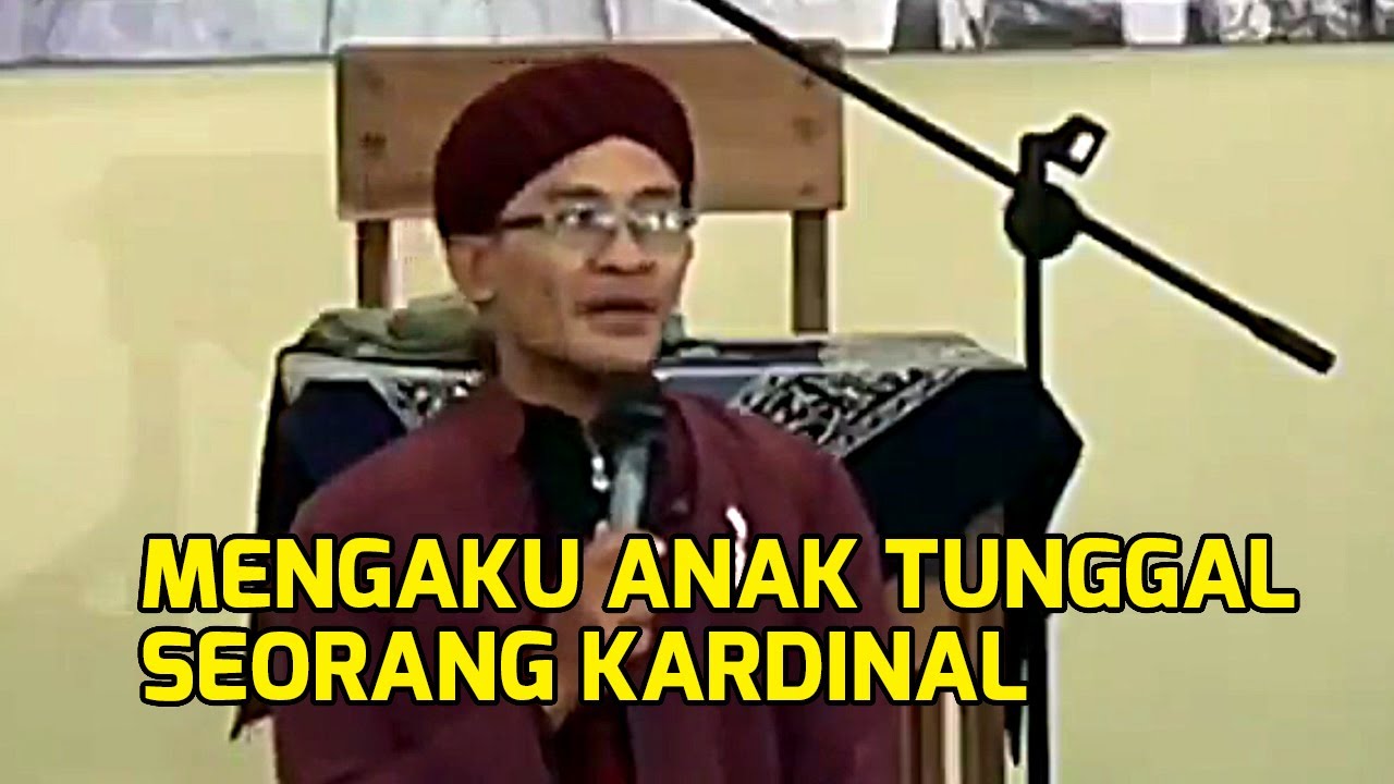 Viral Video Ustaz Mualaf Ngaku Anak Kardinal Lulusan Injil Vatican Youtube