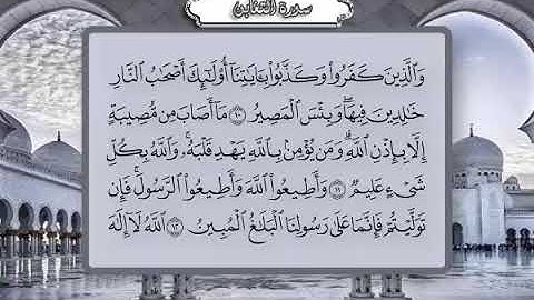 64 سورة التغابن