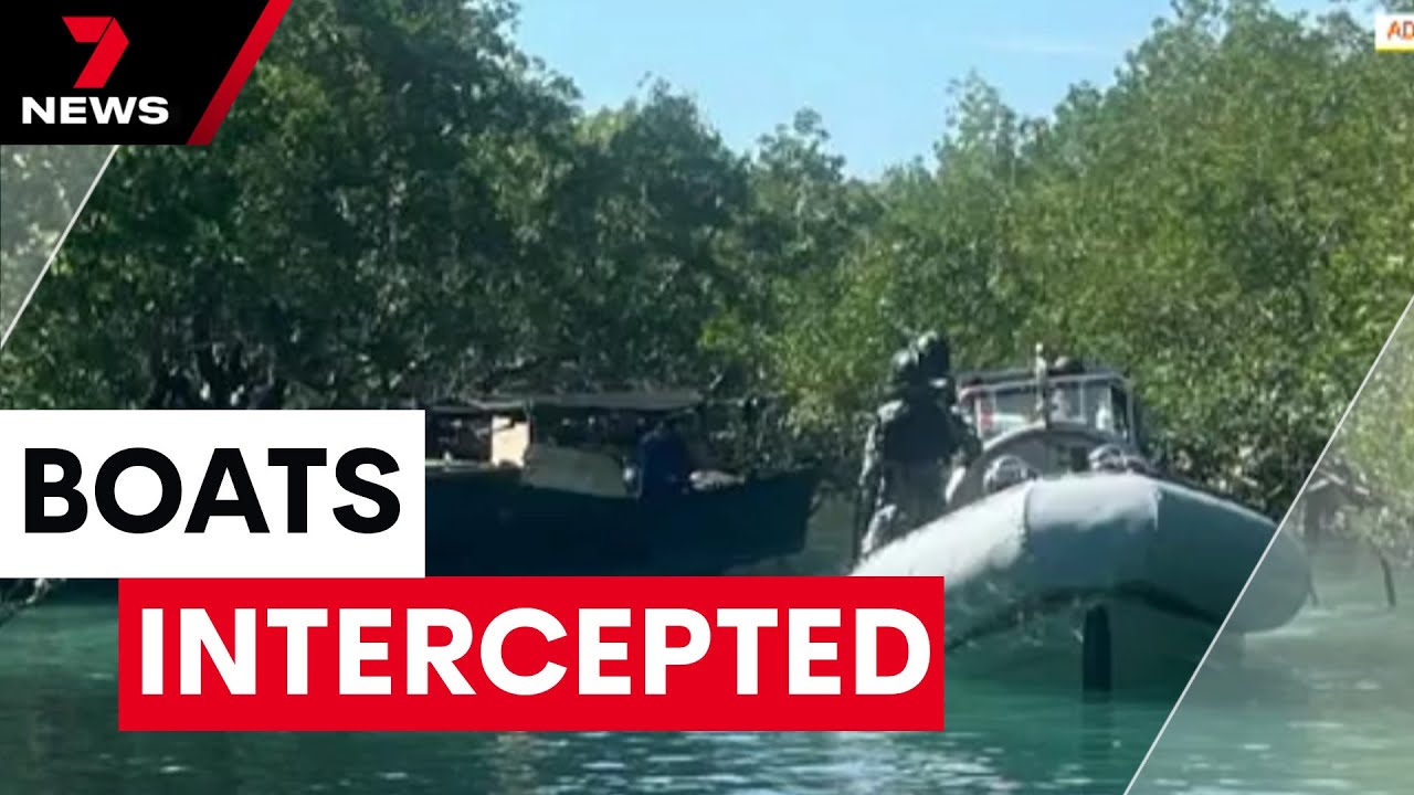 Illegal fishing boats intercepted off WA coast | 7NEWS