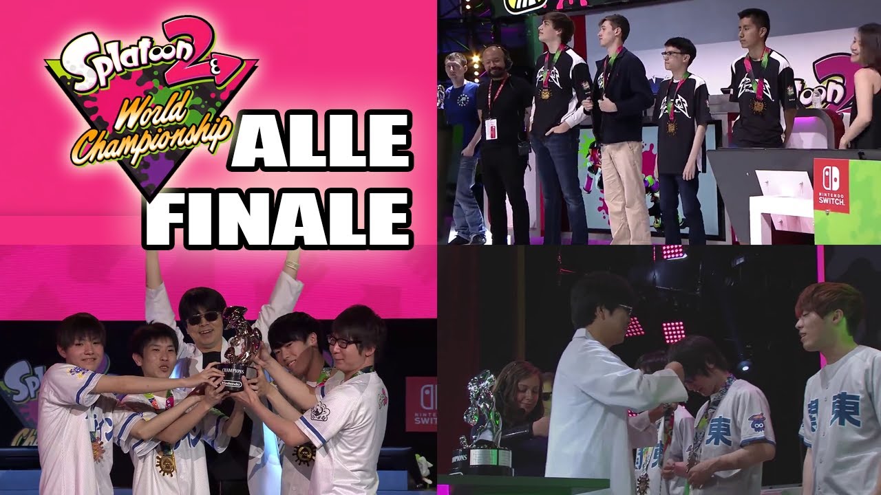 Splatoon 2 World Championship - Alle Finale [2017 - 2019]