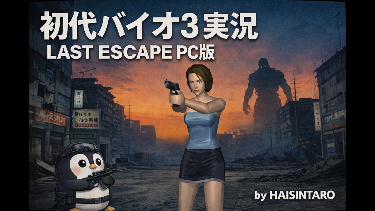 biohazard3 last ESCAPE パソコン版 PC] BIOHAZARD 3 LAST ESCAPE{Resident Evil 3 Nemesis (1999)} その1
