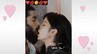 Romantic Love Status Bf Gf Hot Kissing Scene