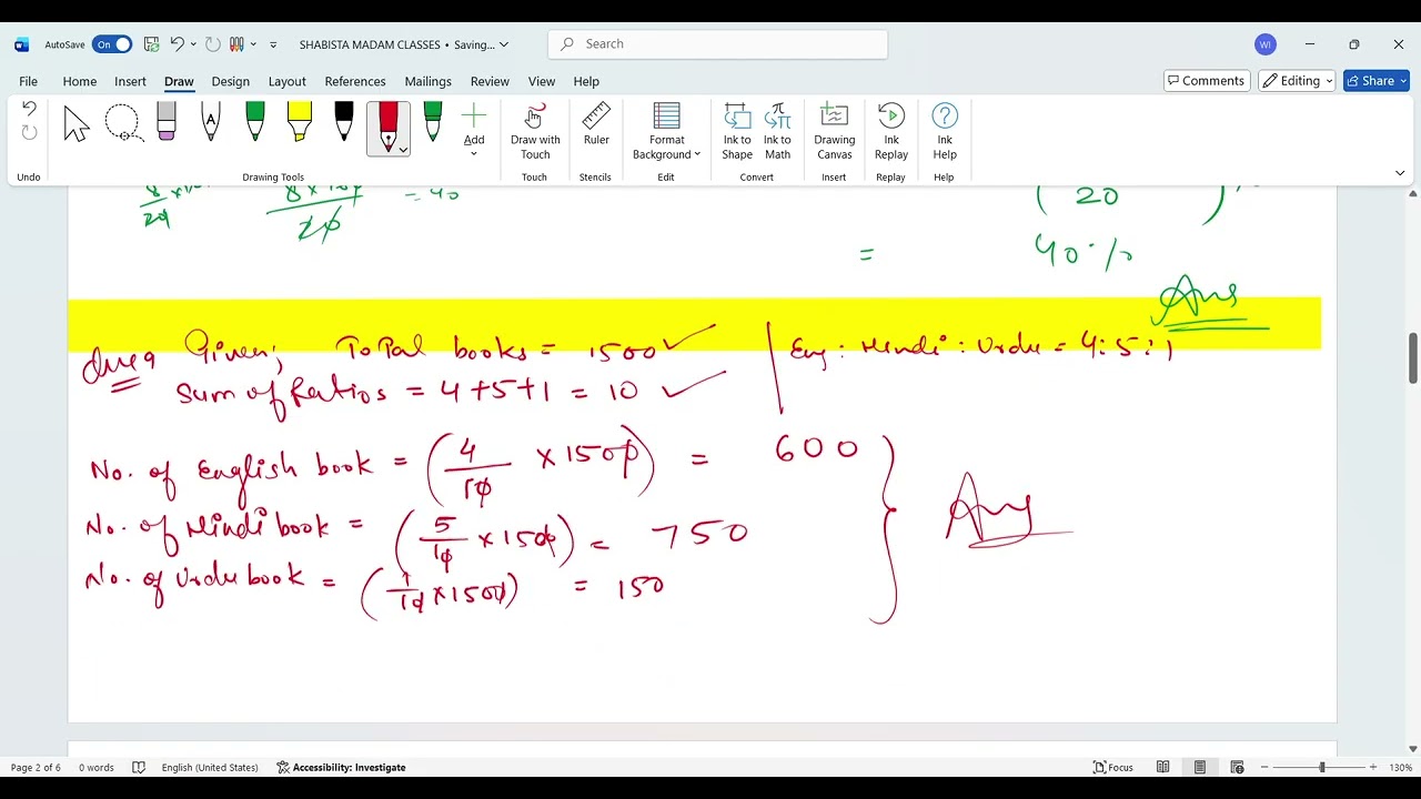 Percentage Word Problems for Class 7 | NCERT Based | Simple Method 